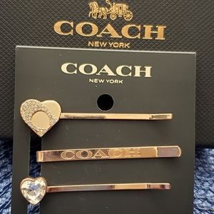 Coach Hair pins